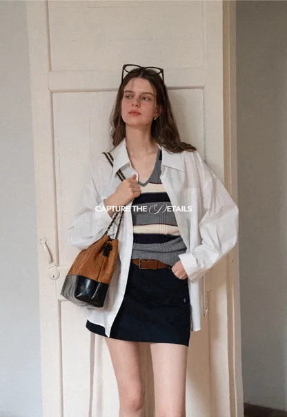 Belted Utility Shirt