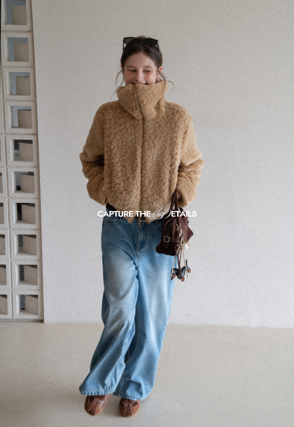 Fuzzy Textured Short Jacket 