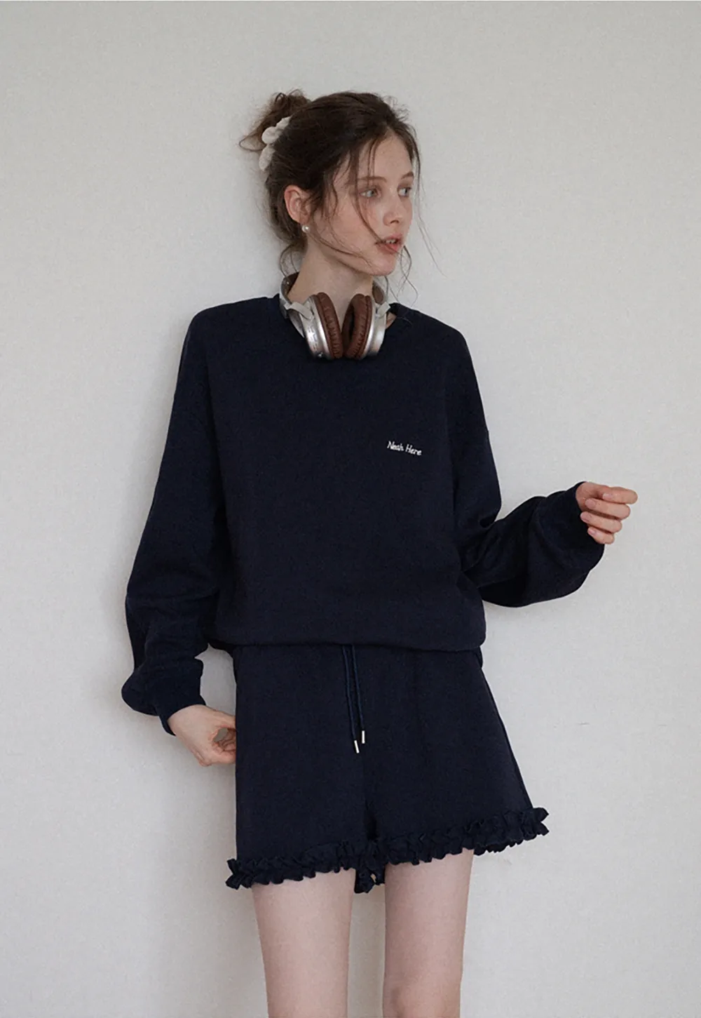 Frill Hem Lounge Set