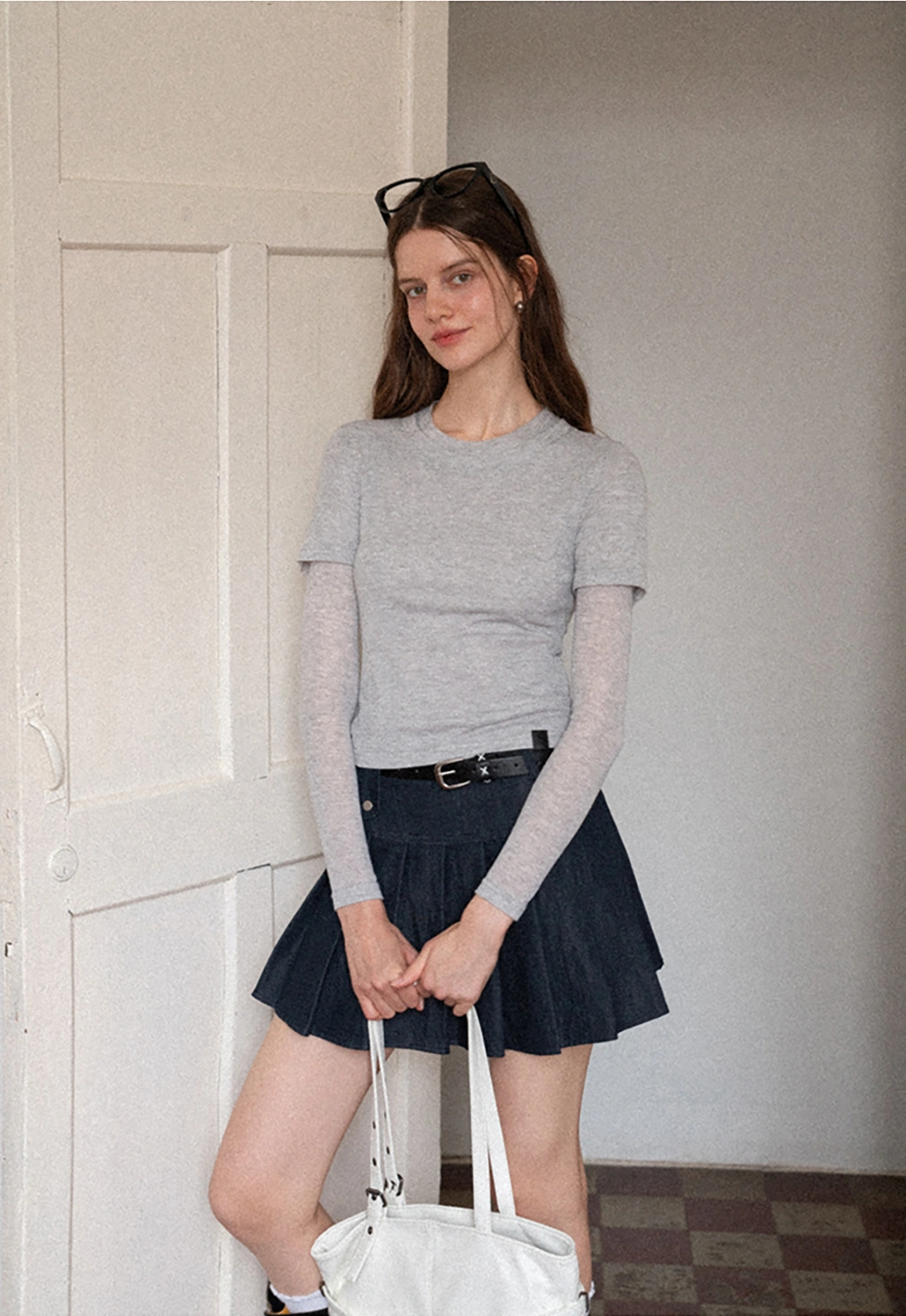 2-Piece Basic Tee Set (Long Sleeve & Short Sleeve)