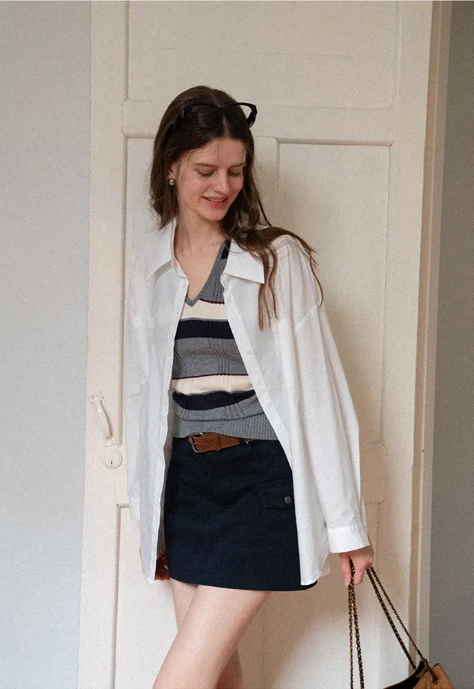 Belted Utility Shirt