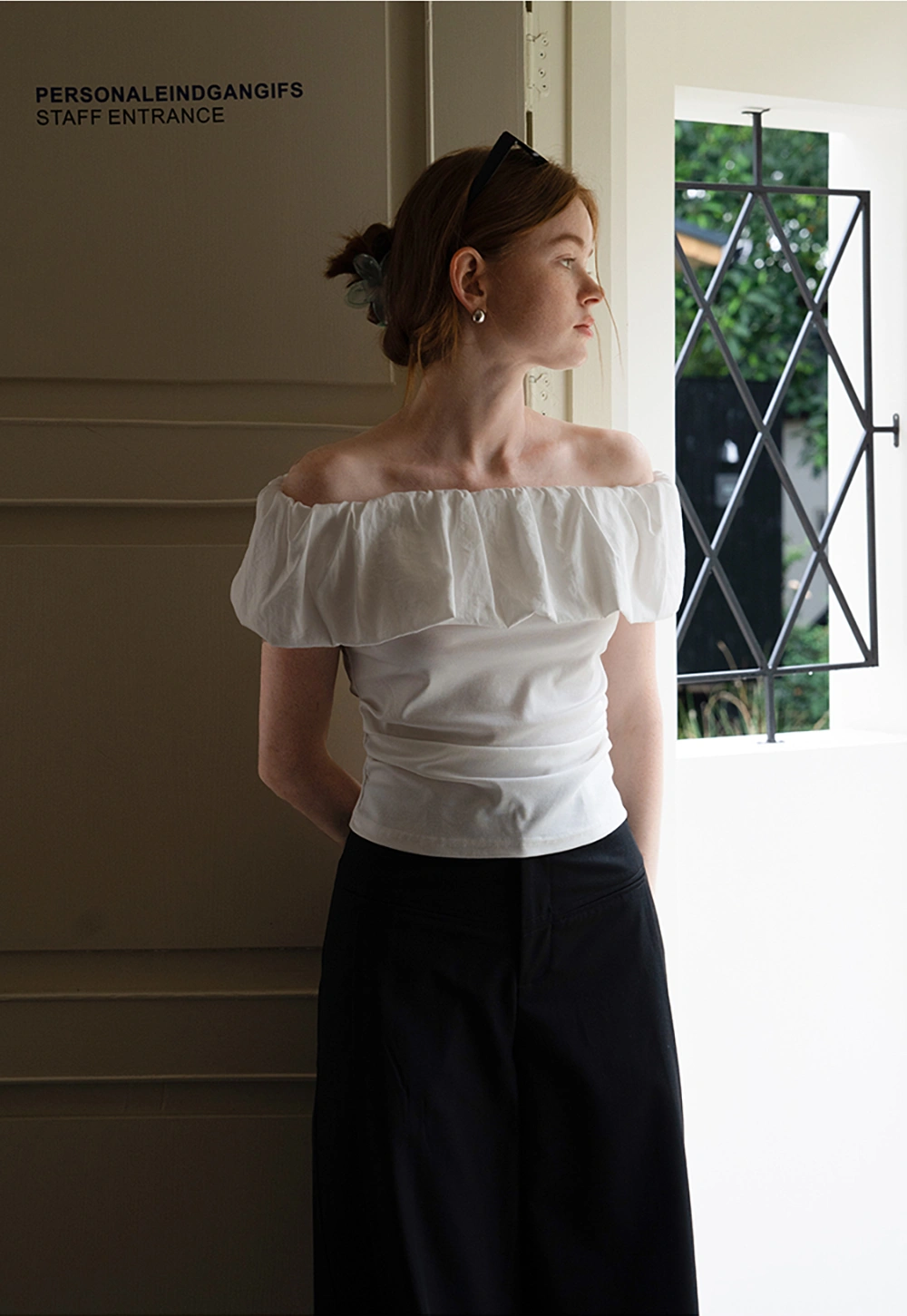 Women’s Off Shoulder Puff Sleeve Top
