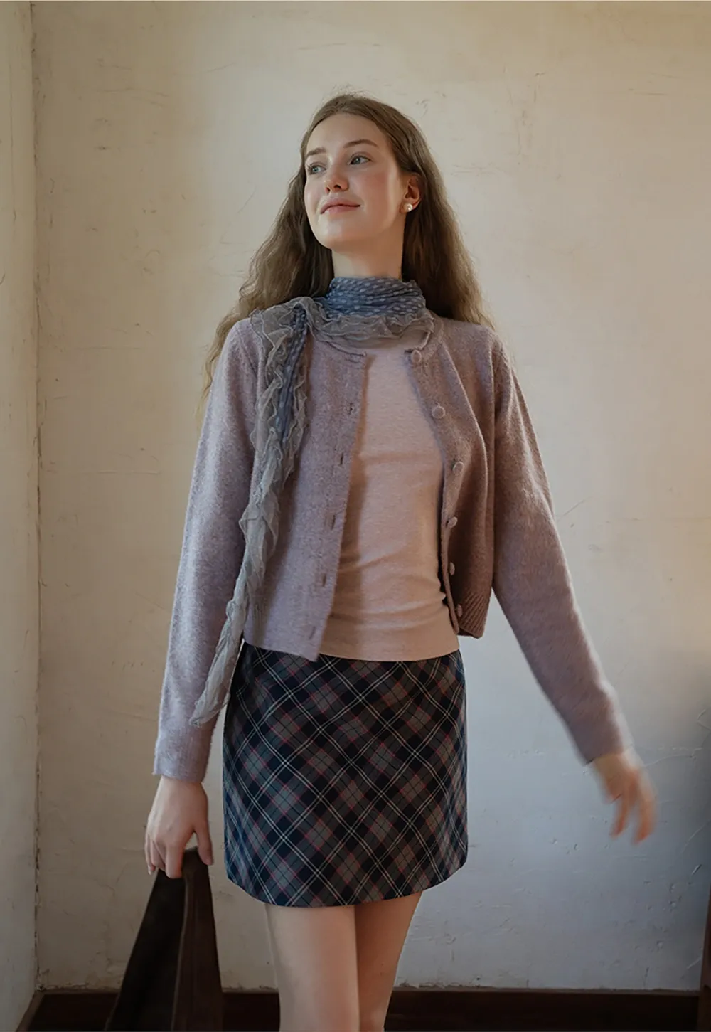 Button Front Knit Sweater Cardigan