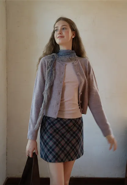 Button Front Knit Sweater Cardigan