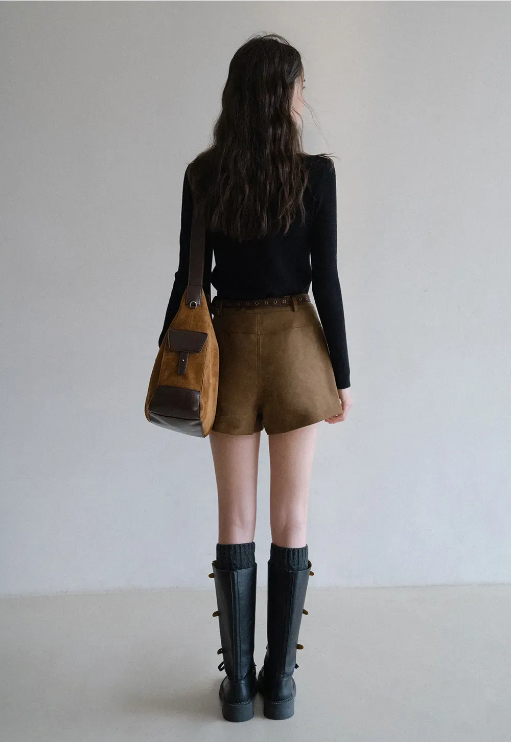 Belted Pocket Shorts