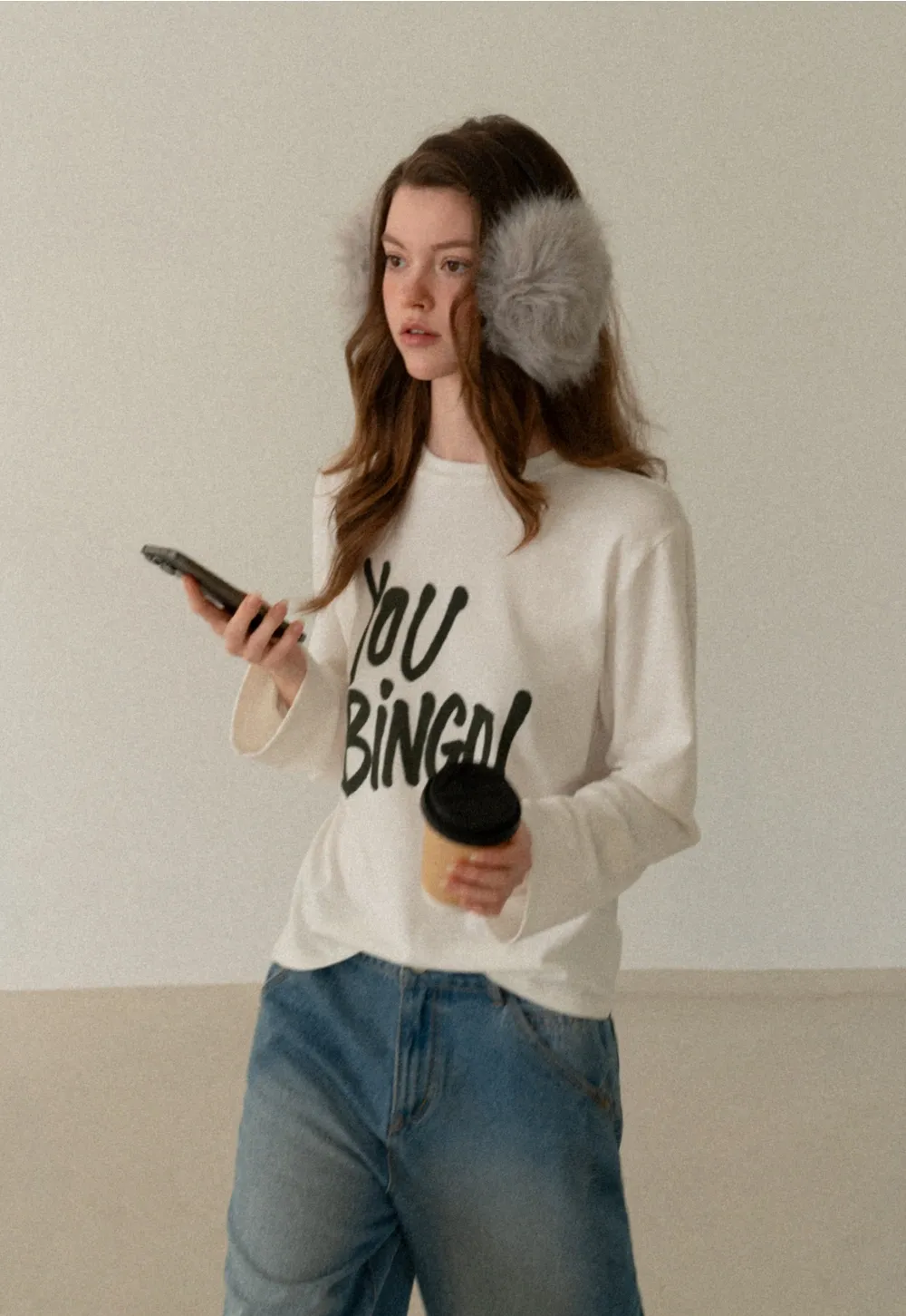 Women Statement Long Sleeve Tee