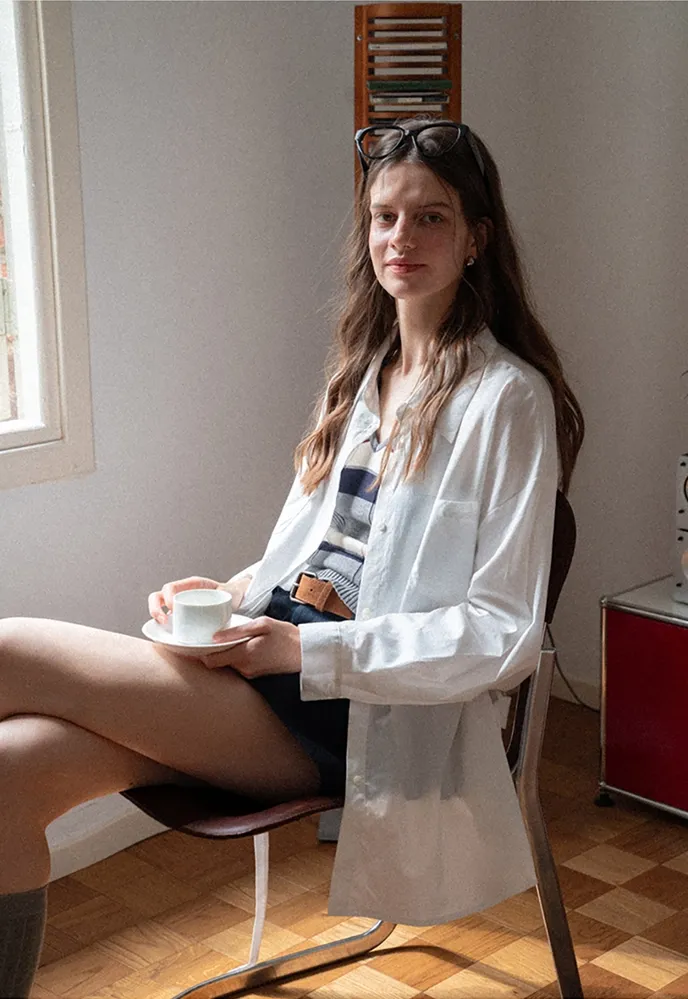 Belted Utility Shirt