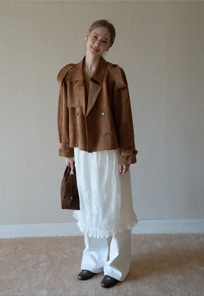 Womens Ribbed Crew Neck Long Sleeve Knit Top