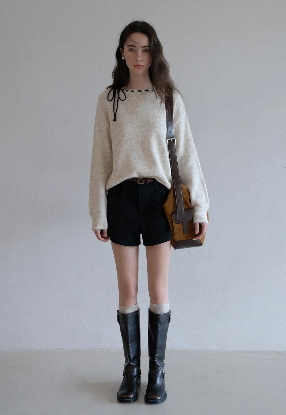 Belted Pocket Shorts