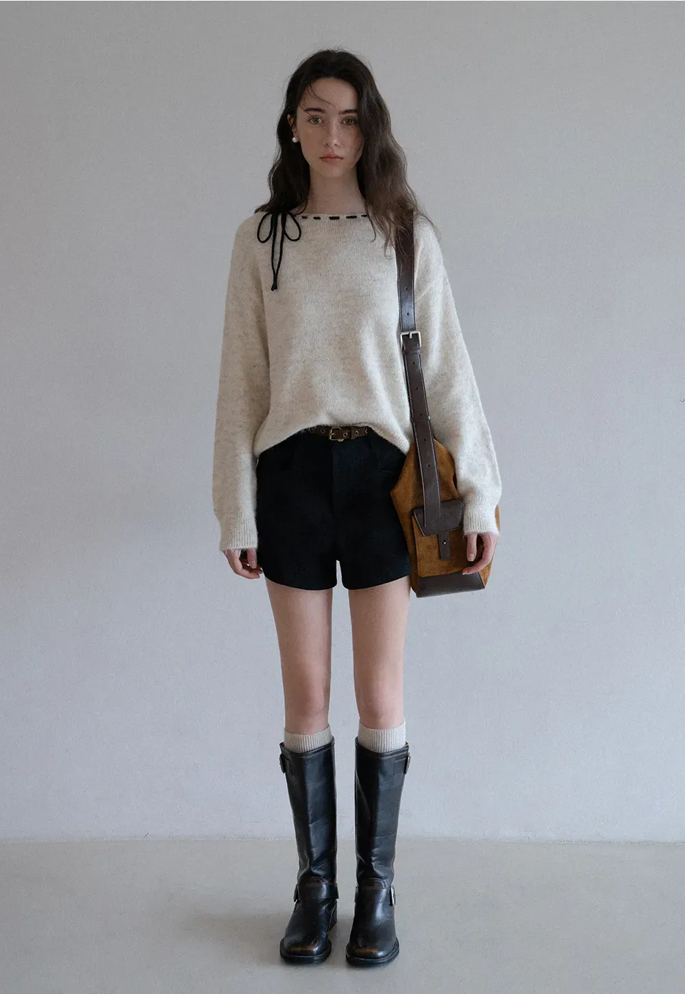 Belted Pocket Shorts