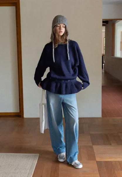 Chunky Knit Earflap Beanie