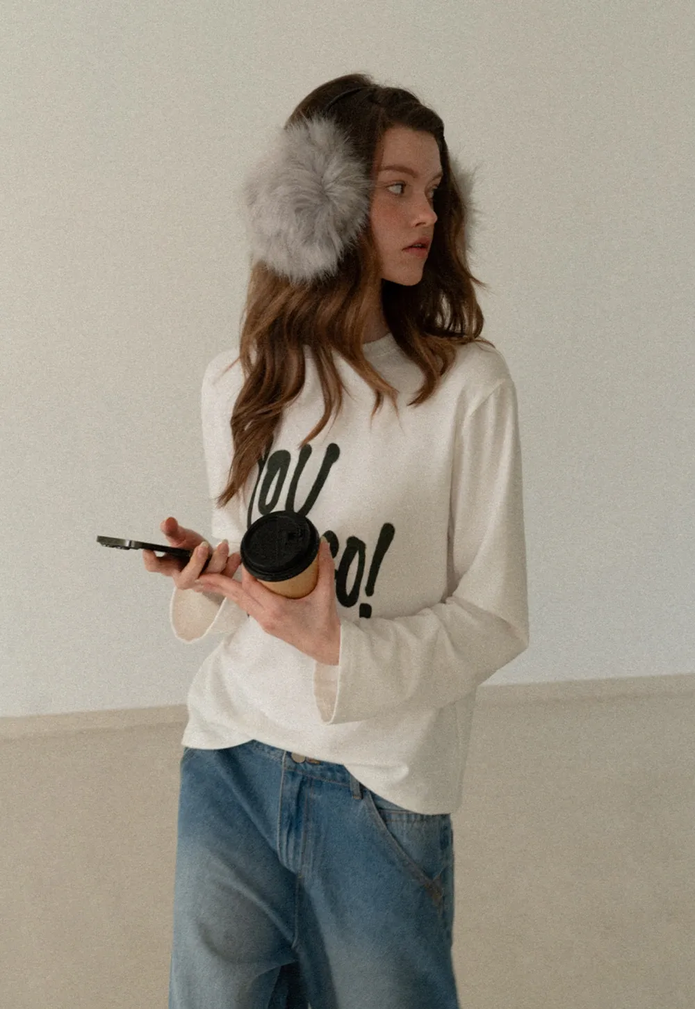 Women Statement Long Sleeve Tee