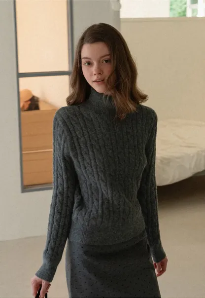 Polka Dot A-Line Mini Skirt