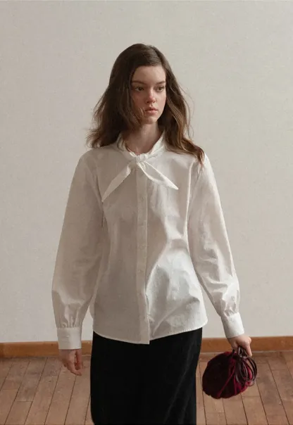 Oversized Peter Pan Collar Blouse