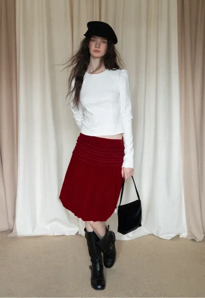 Women Black Velvet Pinafore Dress with Tie Front and Adjustable Straps