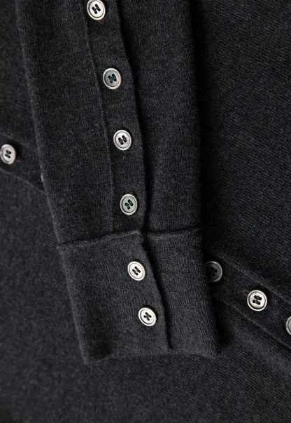 Womens Long Sleeve Button Down Knit Cardigan