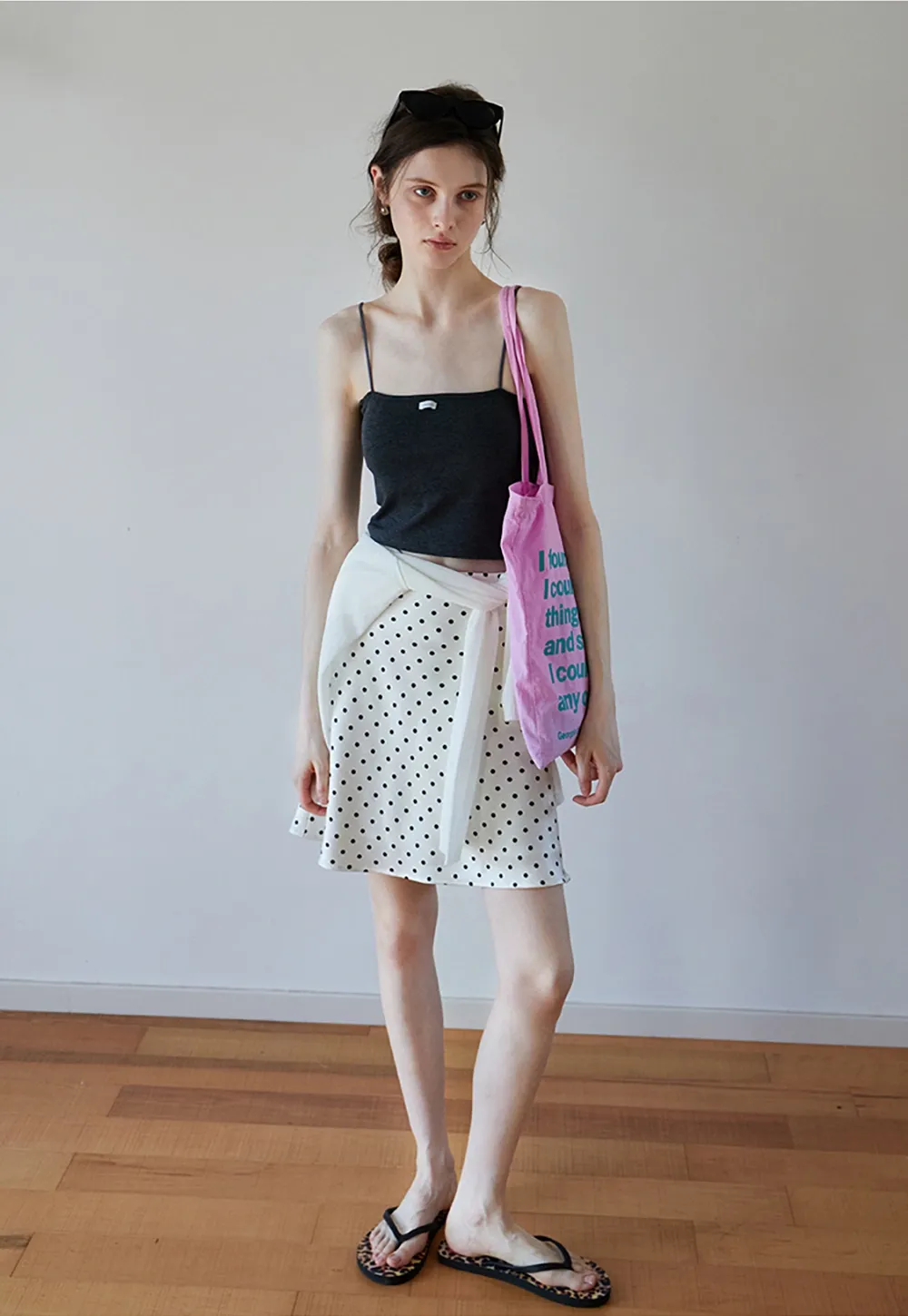 Women’s Basic Spaghetti Strap Crop Cami Top