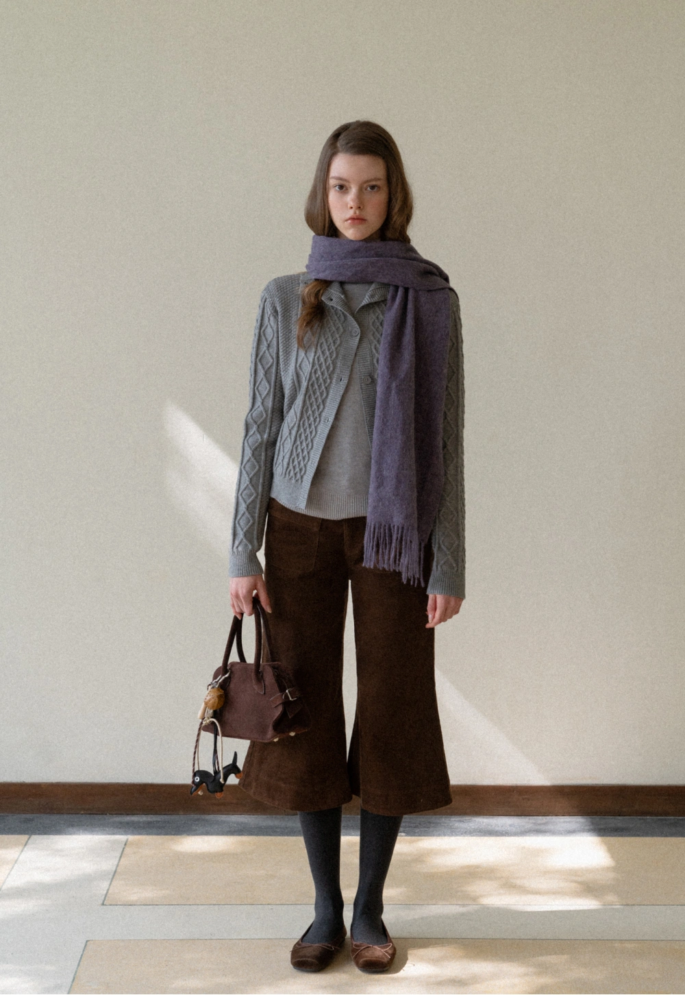 Women Corduroy Wide Leg Pants