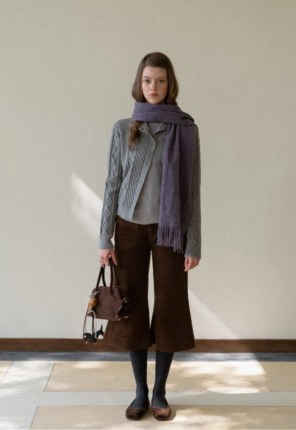 Women Corduroy Wide Leg Pants