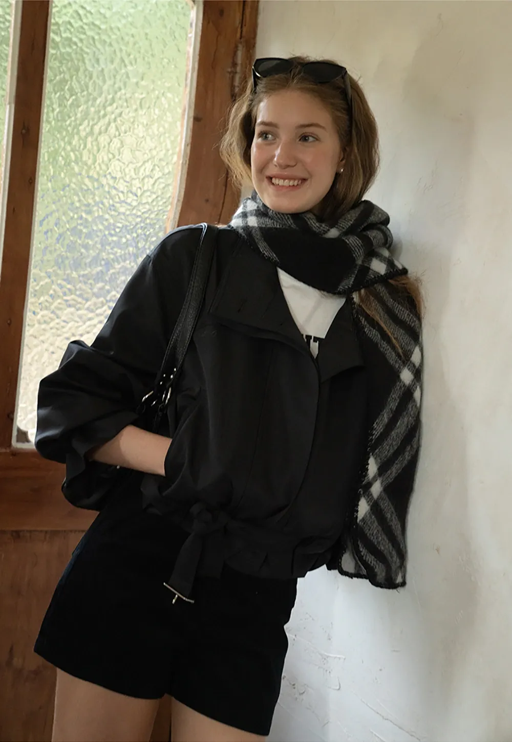 Vintage Belted Corduroy Shorts