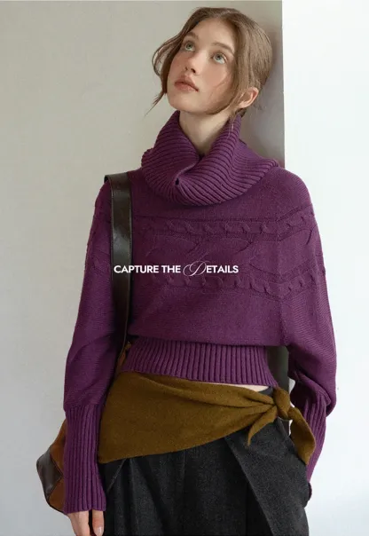 Triangle Versatile Knit Scarf and Shawl