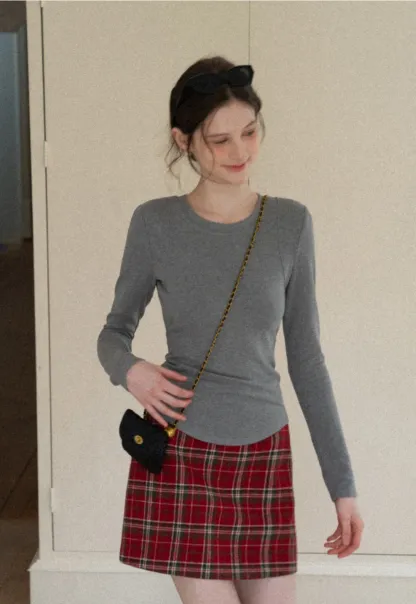 Women Classic Long Sleeve Top