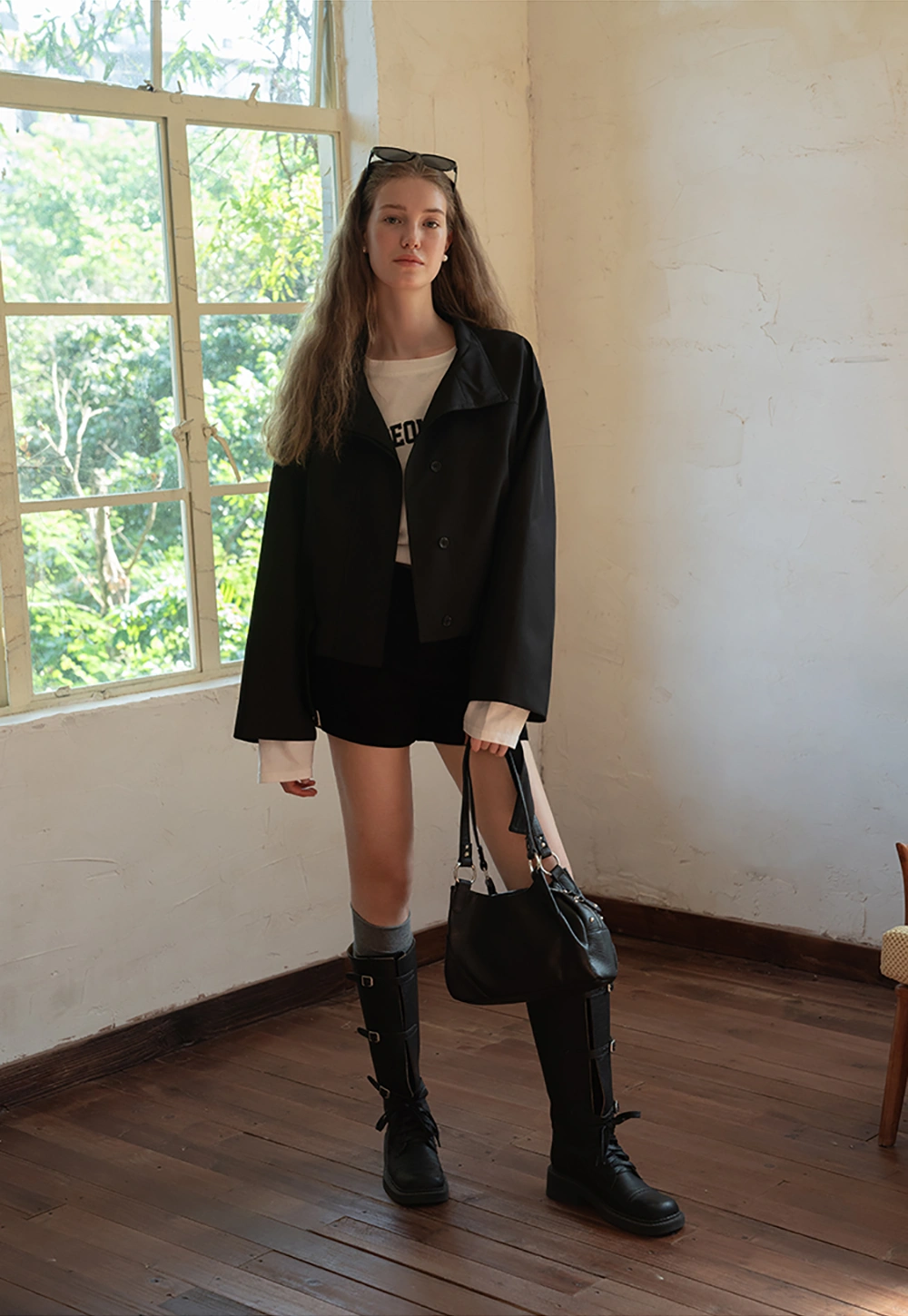 Vintage Belted Corduroy Shorts