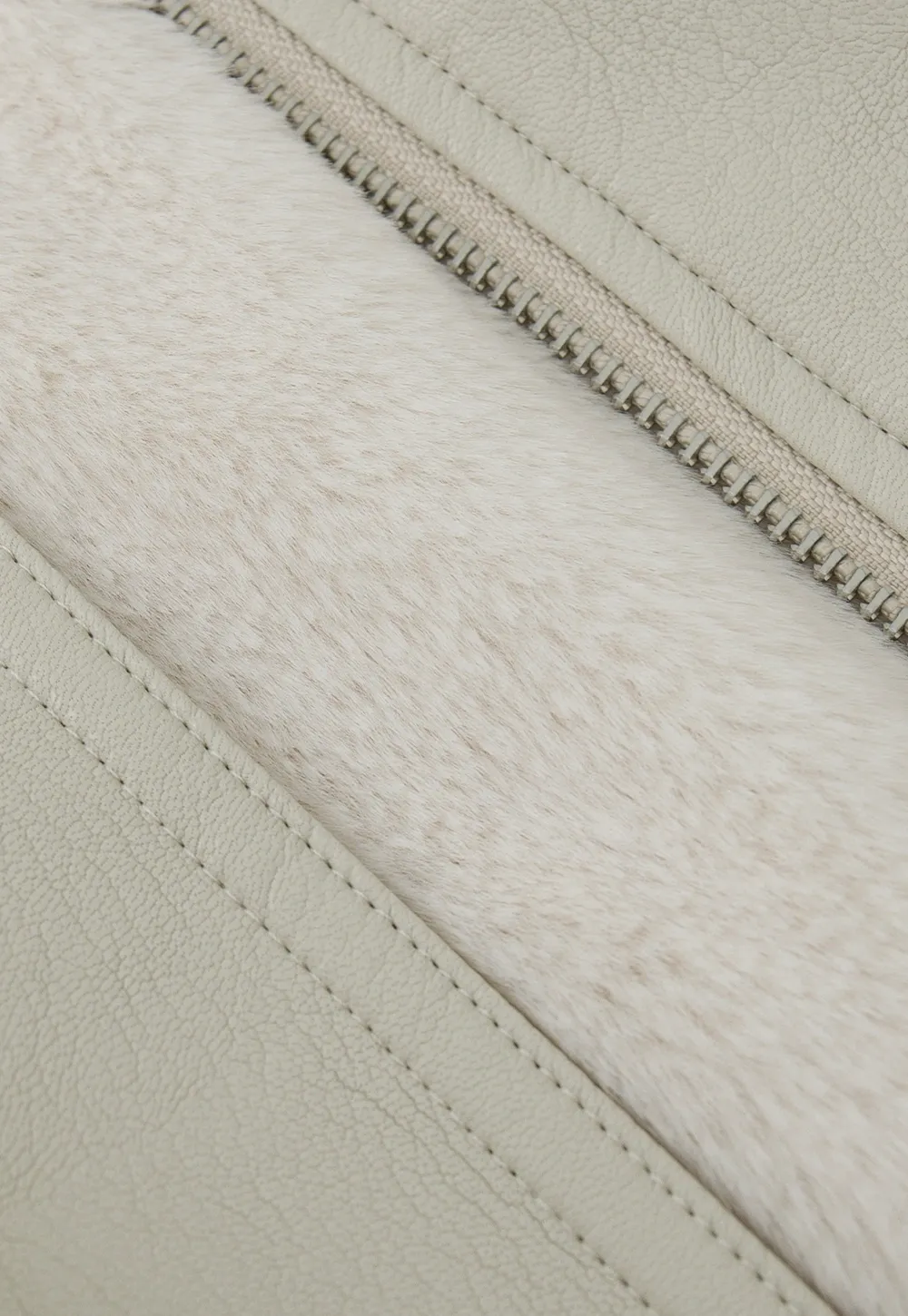 Casual Jacket with Faux Fur Collar for Women