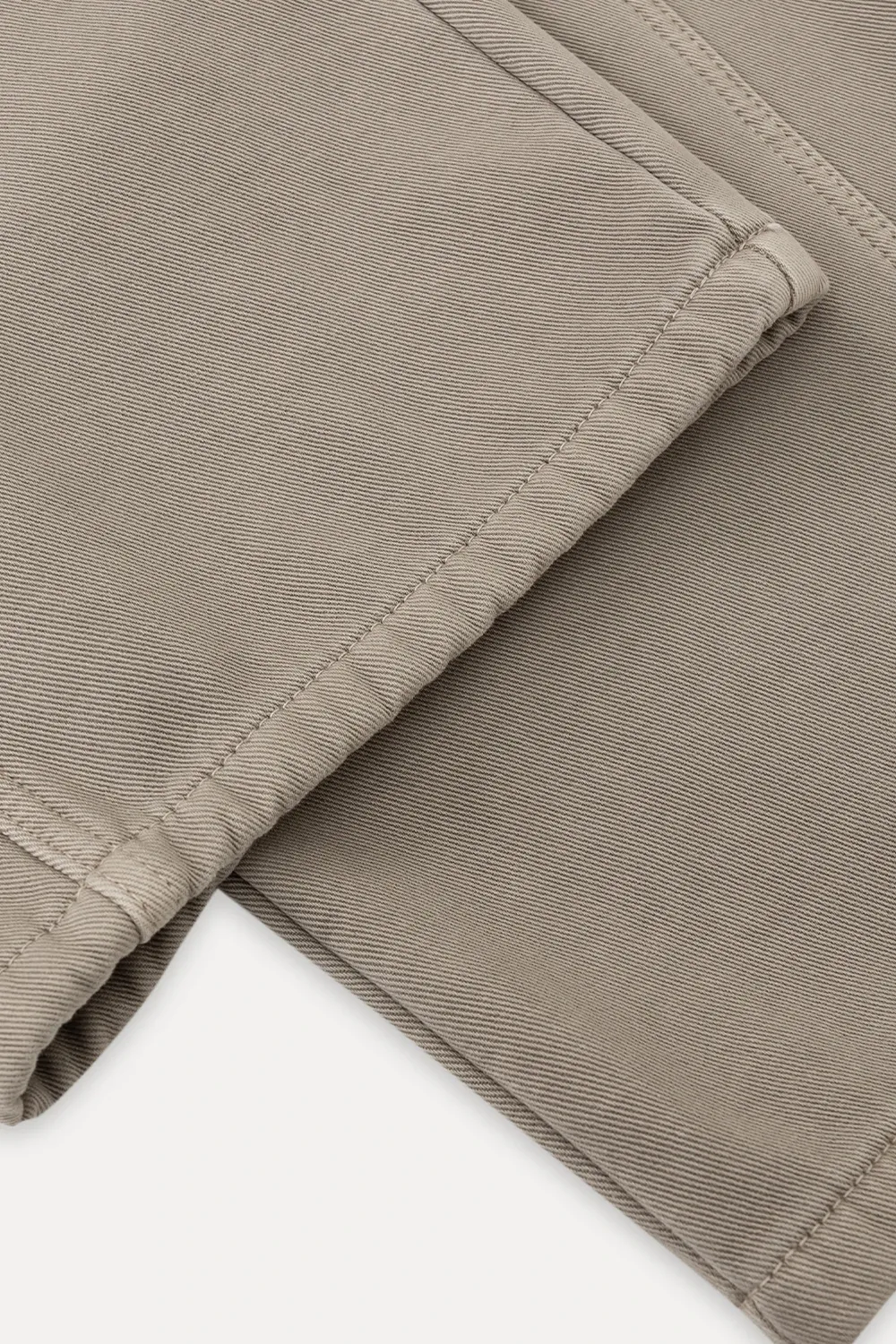 Loose Fleece-Lined Jeans with Tassel Belt