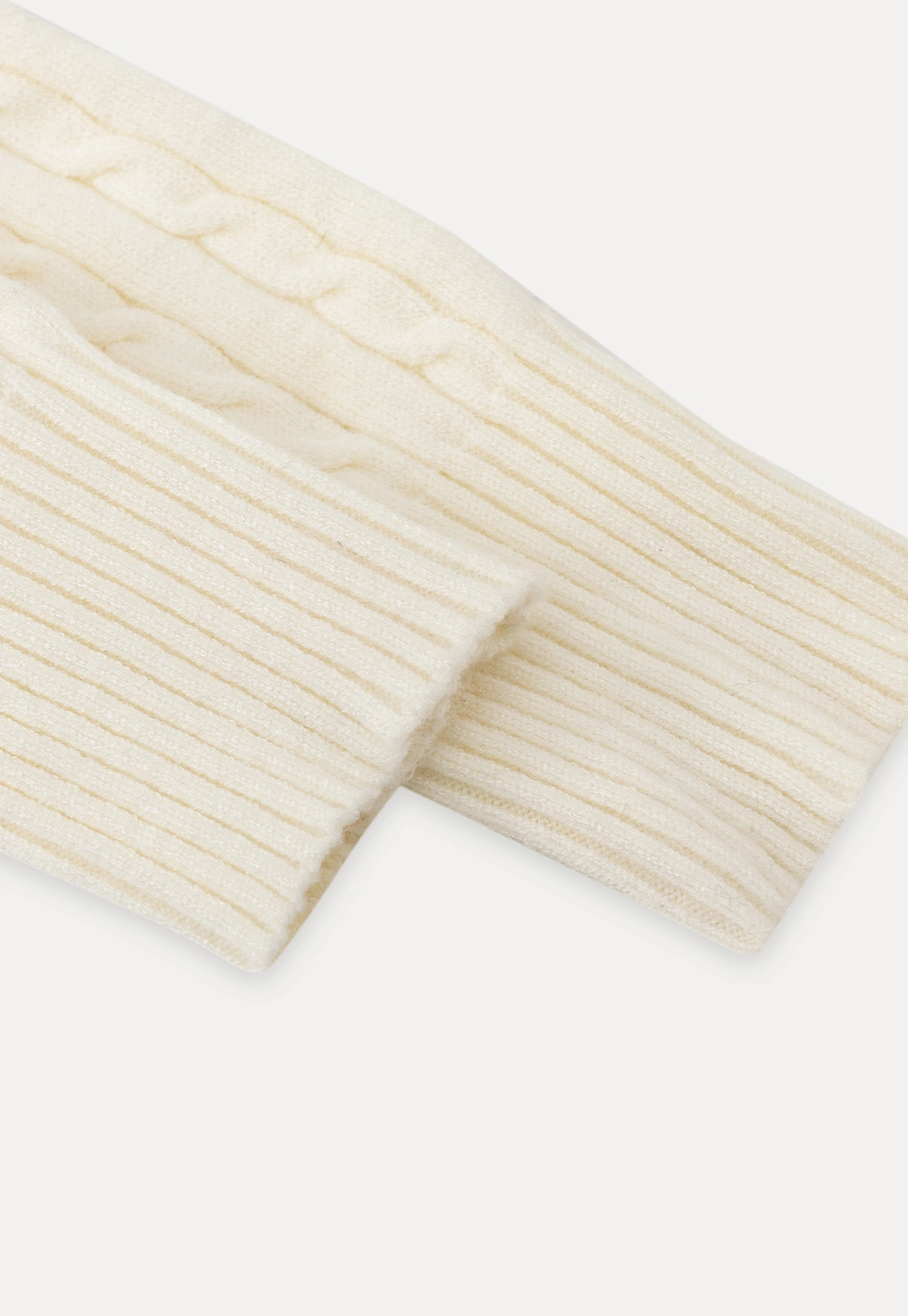 Soft Ribbed Knit Sweater with Cropped Fit