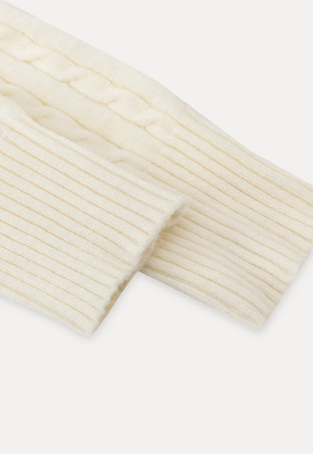 Soft Ribbed Knit Sweater with Cropped Fit