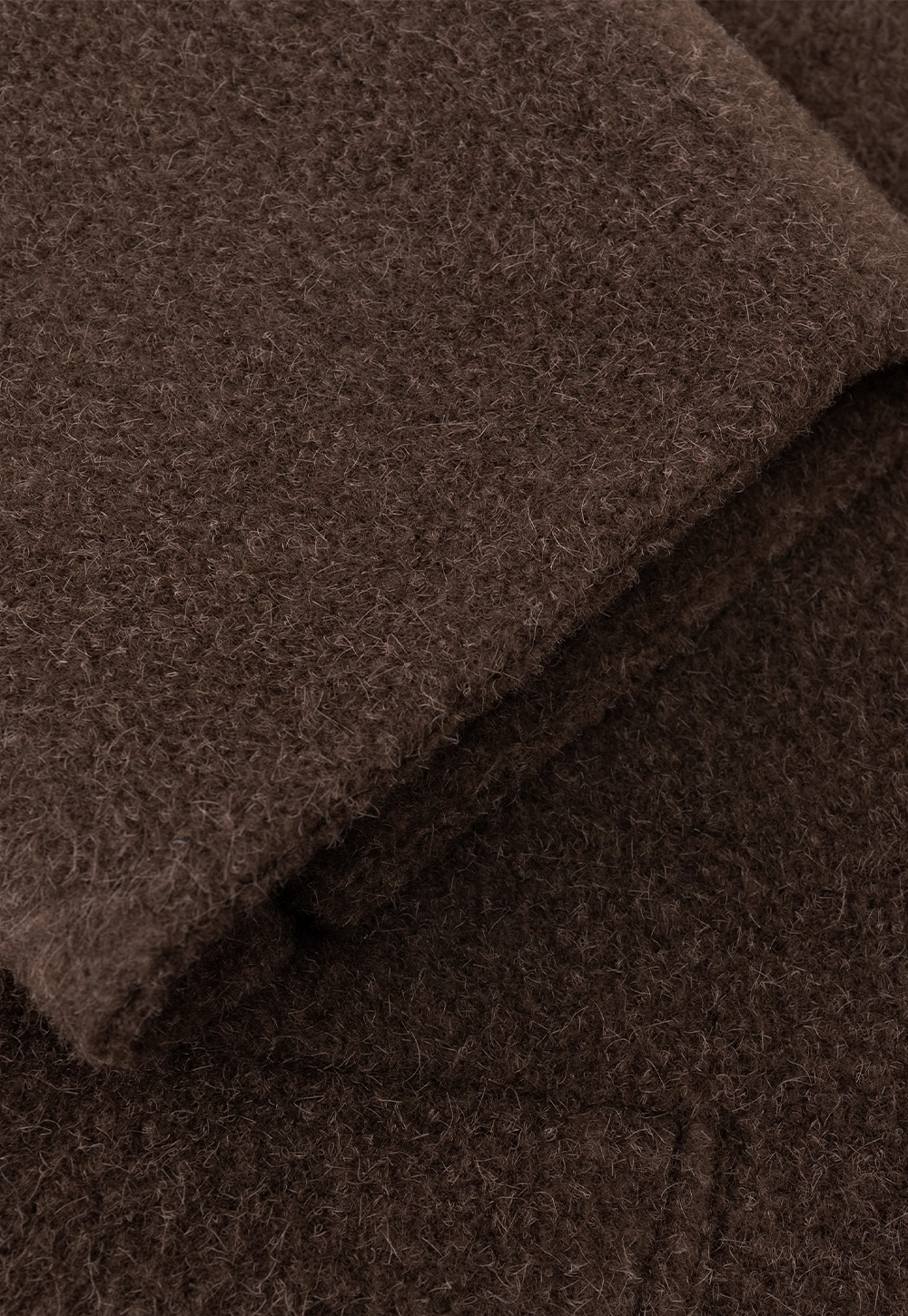 Winter Woolen Coat with Belt and Button Fastening