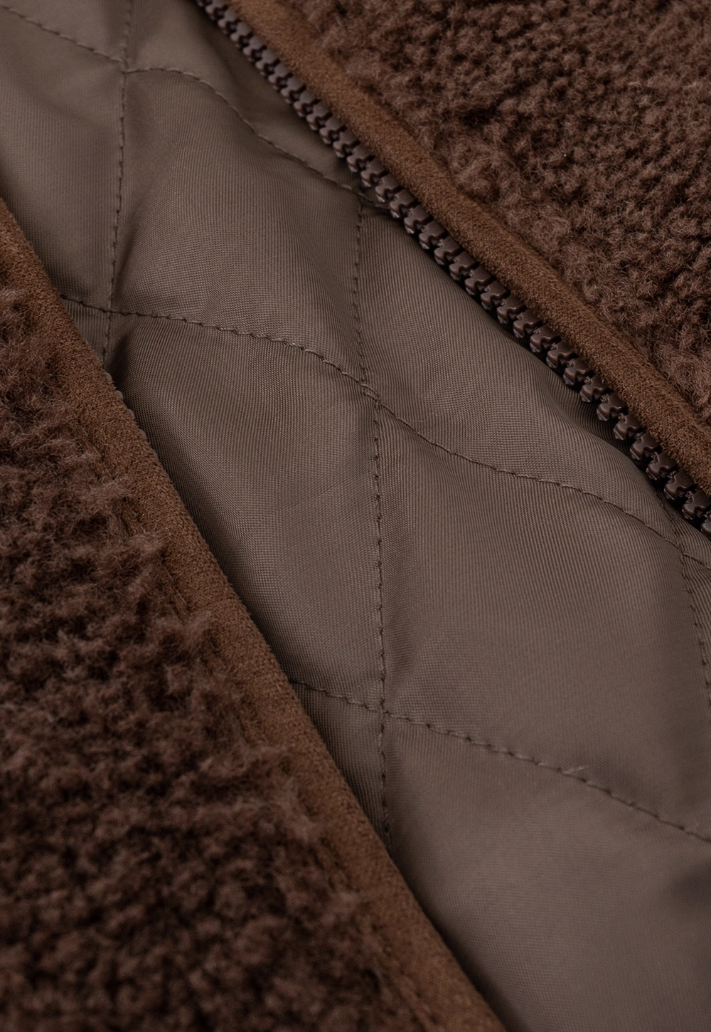 Zip-Up Fleece Jacket with Drawstring Waist