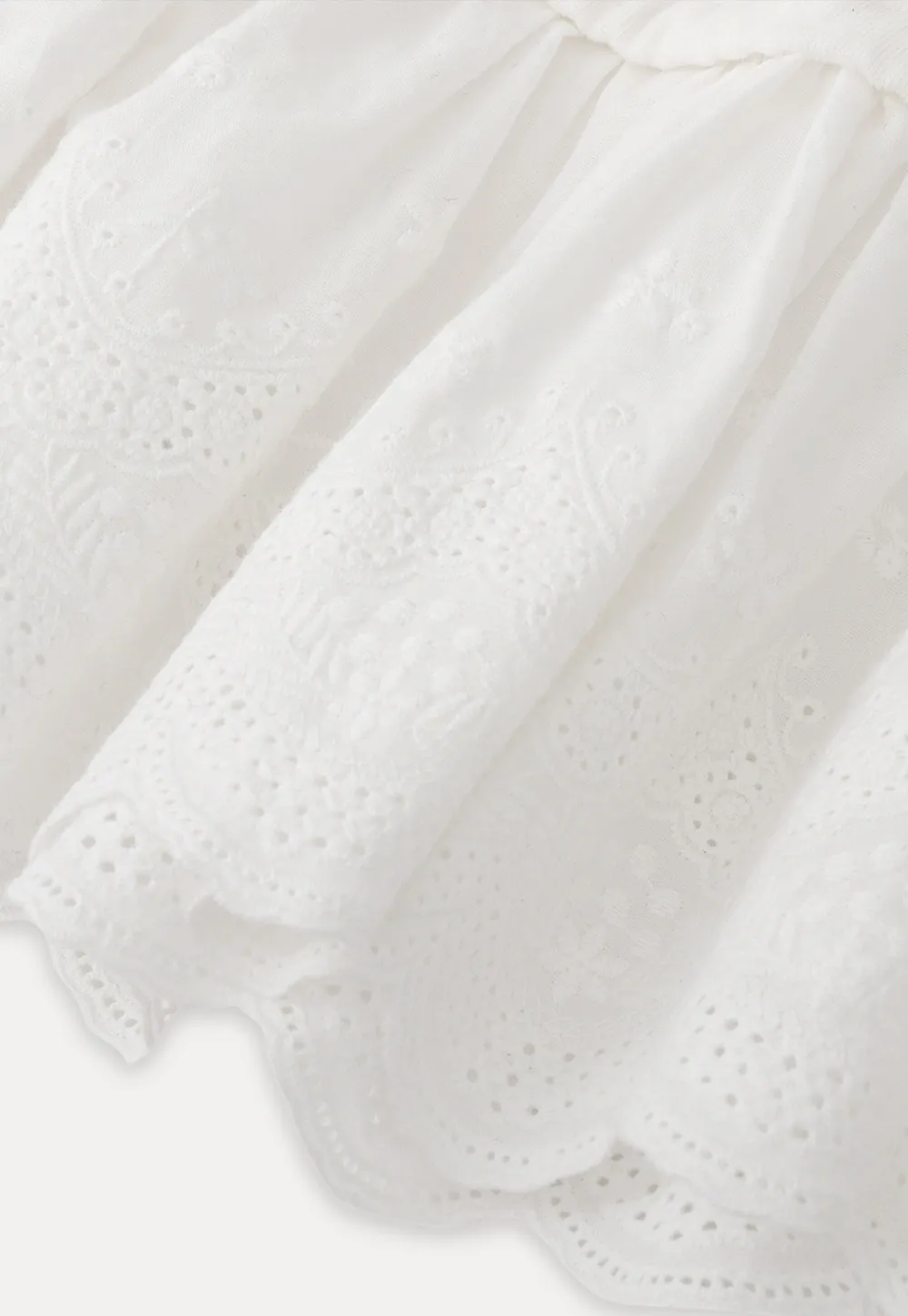 Lace Peplum Long Sleeve Top