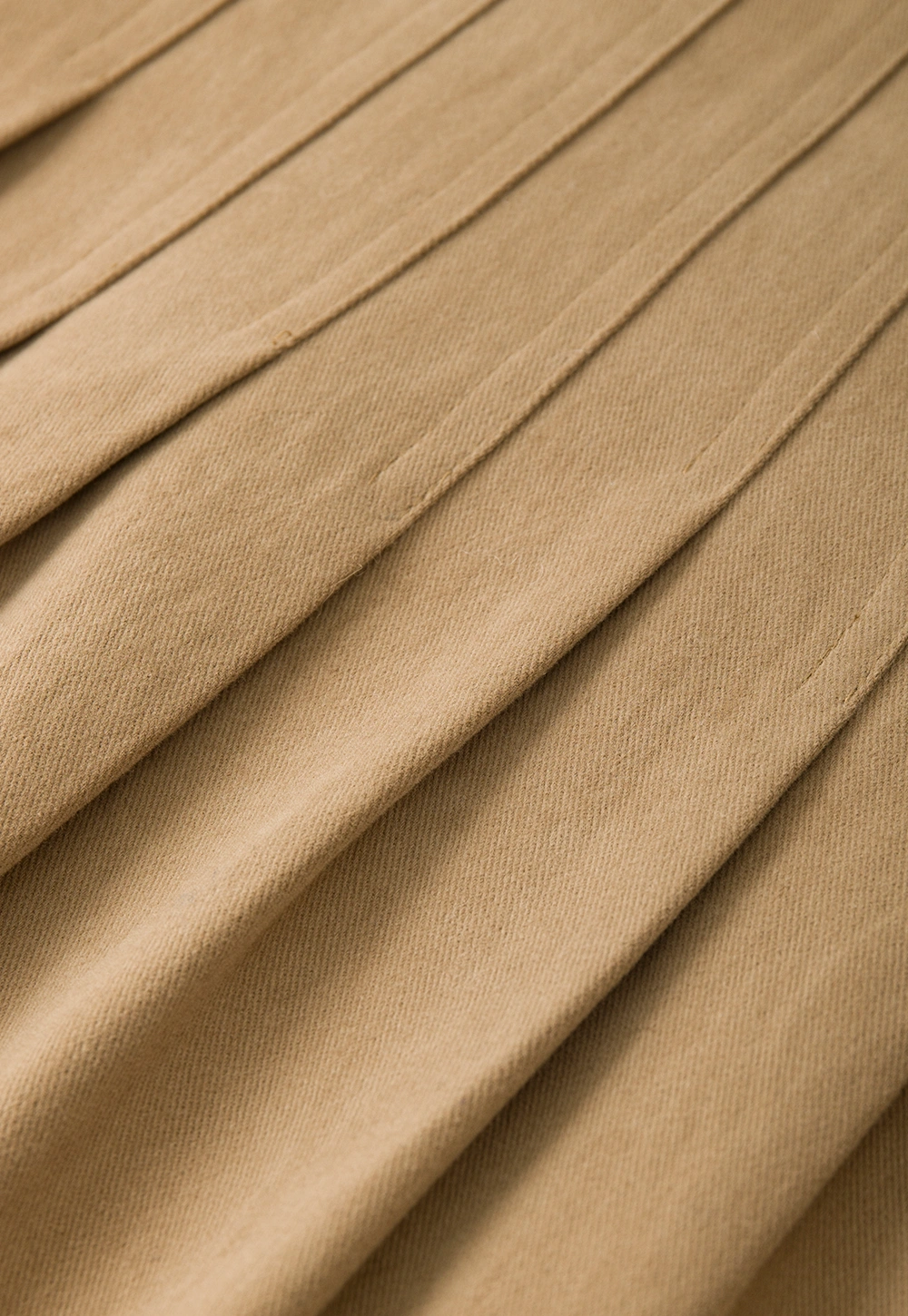 Elegant High-Waisted Pleated Skirt