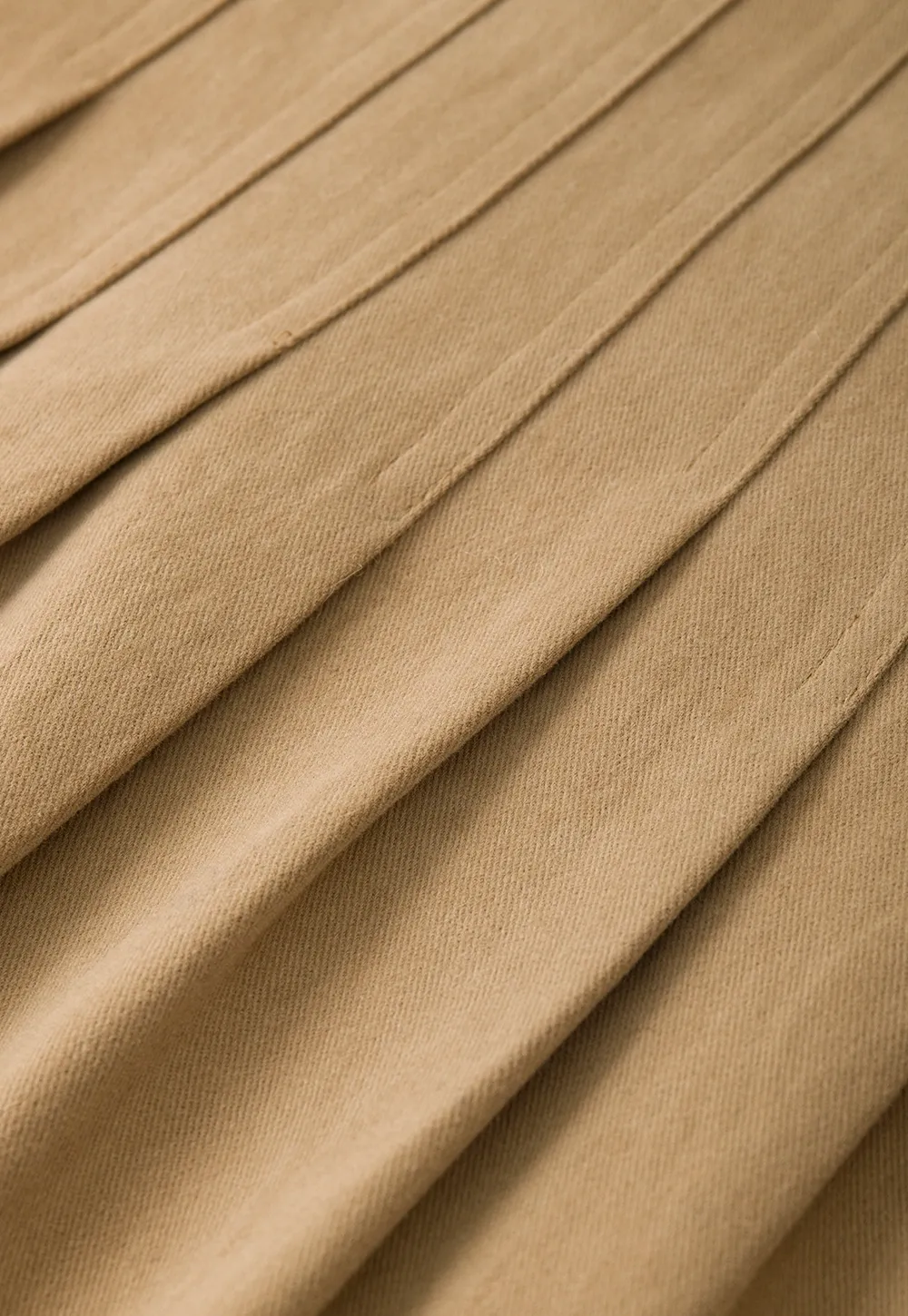 Elegant High-Waisted Pleated Skirt