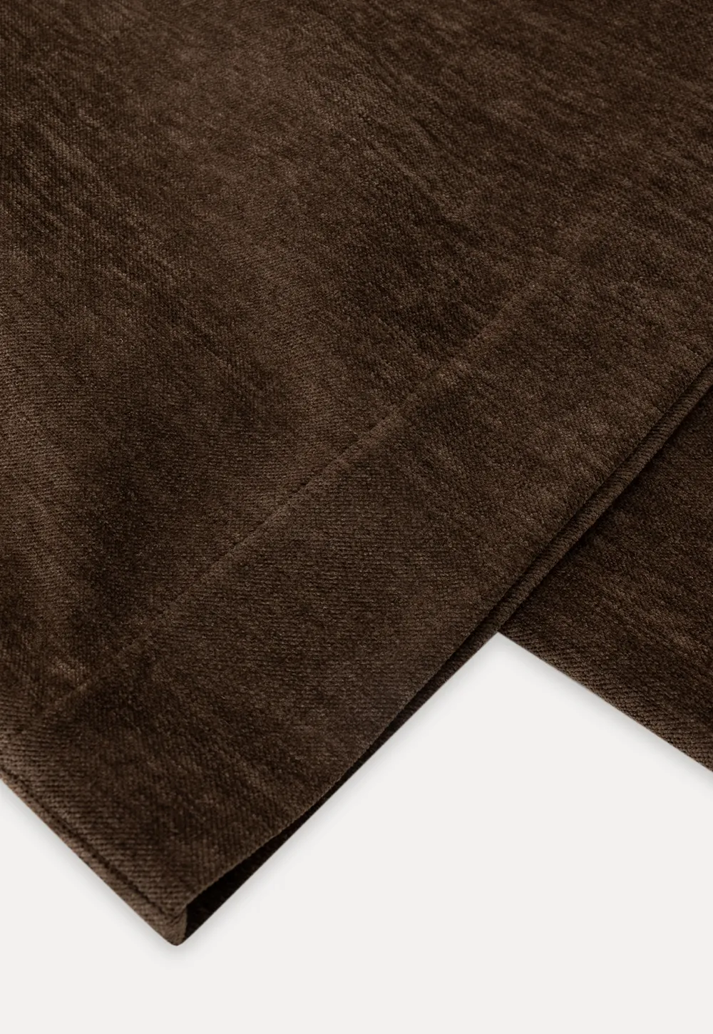 Velvet Wide-Leg Trousers