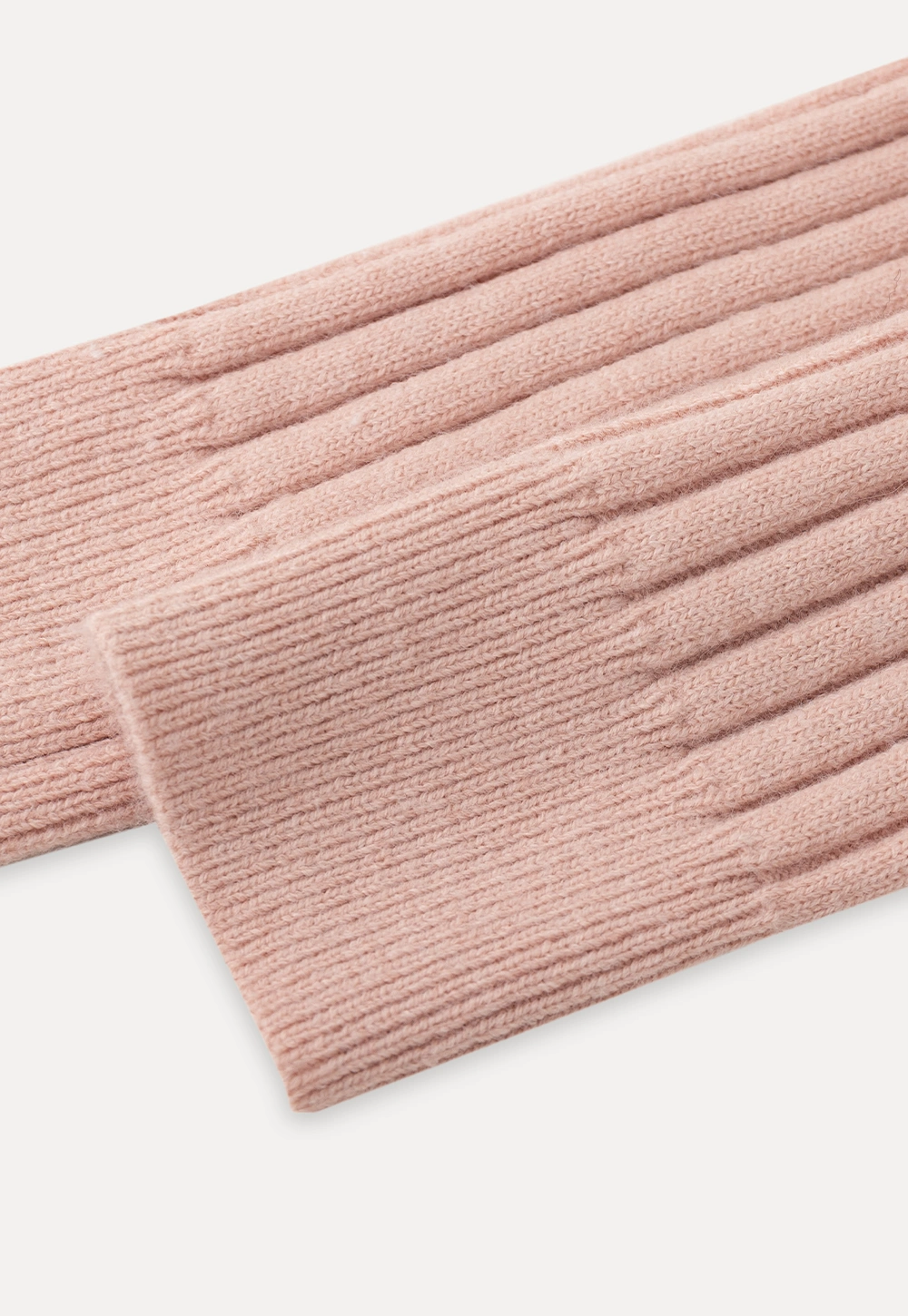 Ribbed Knit Cropped Sweater with Branding