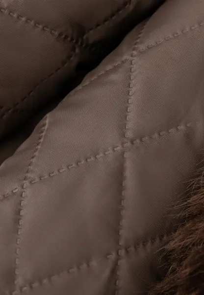 Elegant Faux Fur Vest with Buttons