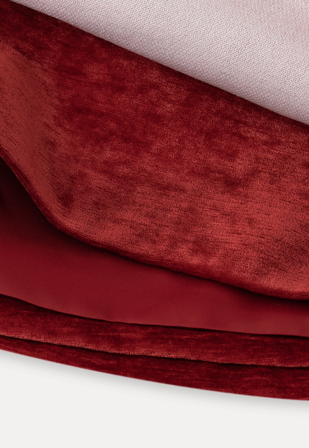 Women Velvet Mini Skirt for Winter