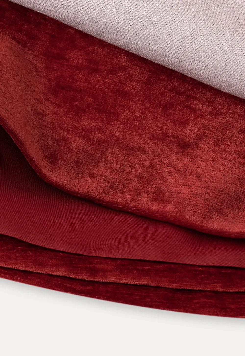 Women Velvet Mini Skirt for Winter