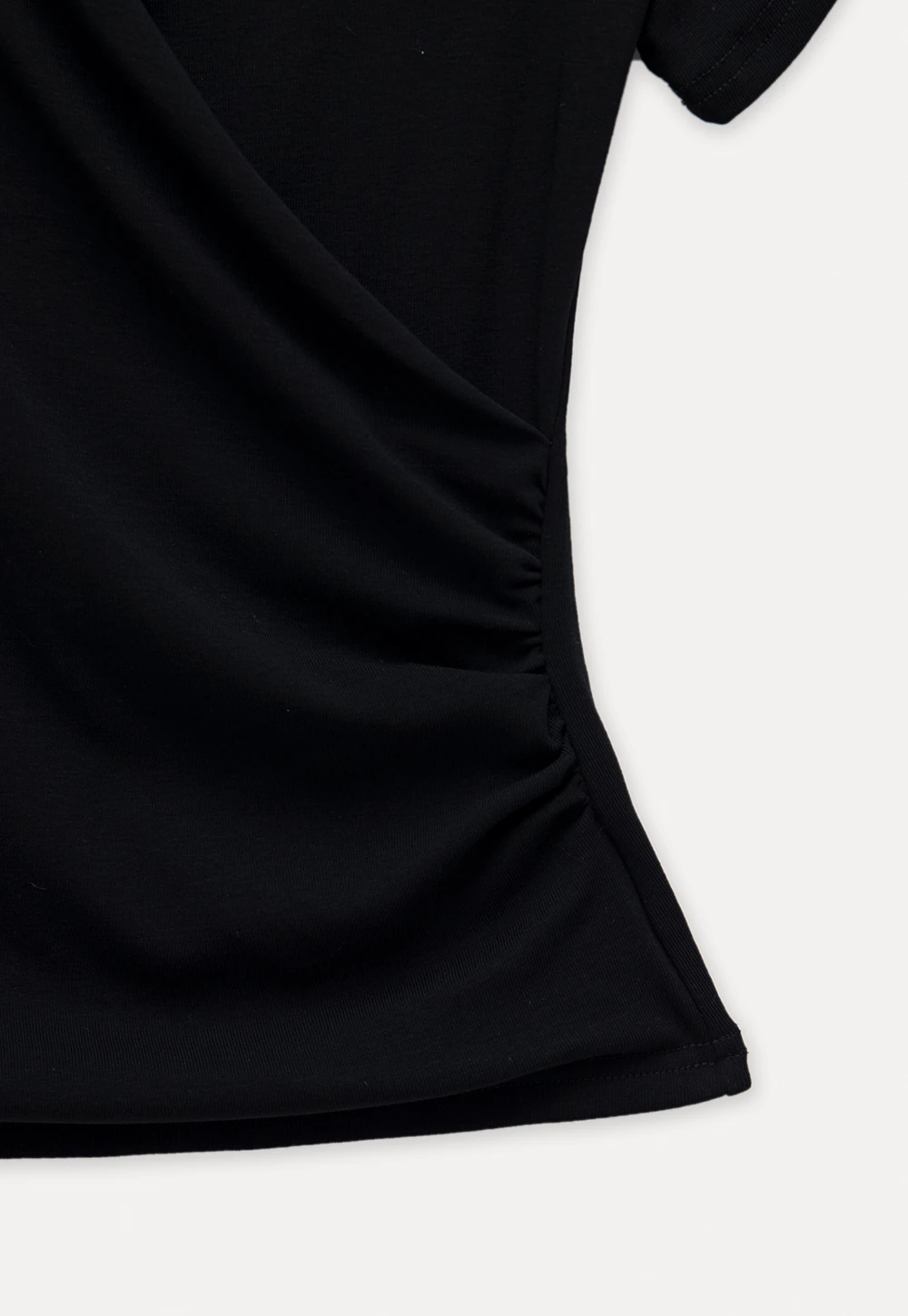 Women's Wrap V-Neck Short Sleeve T-Shirt