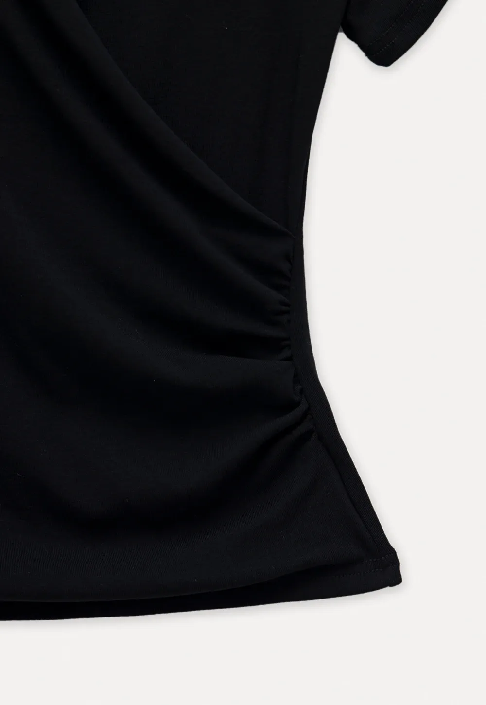 Women's Wrap V-Neck Short Sleeve T-Shirt