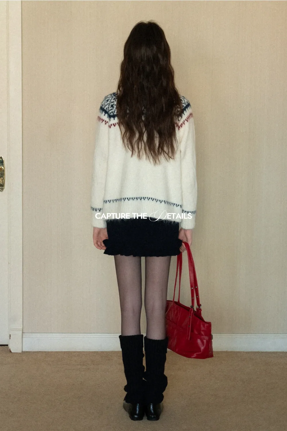 Fair Isle Button-Down Cardigan