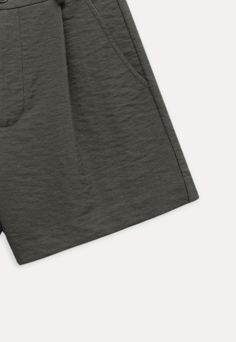 High Waisted Pleated Shorts