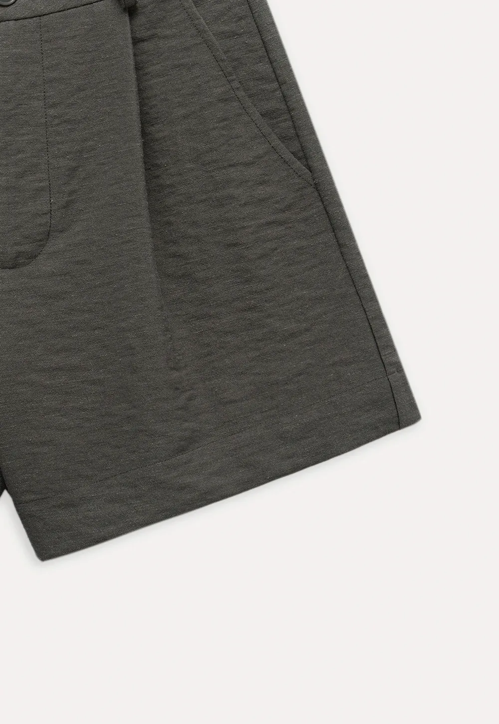High Waisted Pleated Shorts