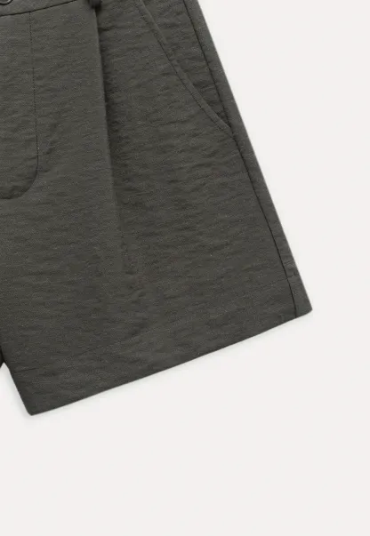 High Waisted Pleated Shorts