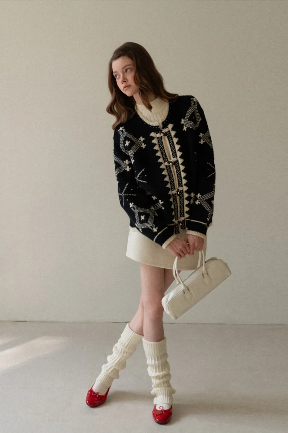 Basic A-Line Wool Skirt