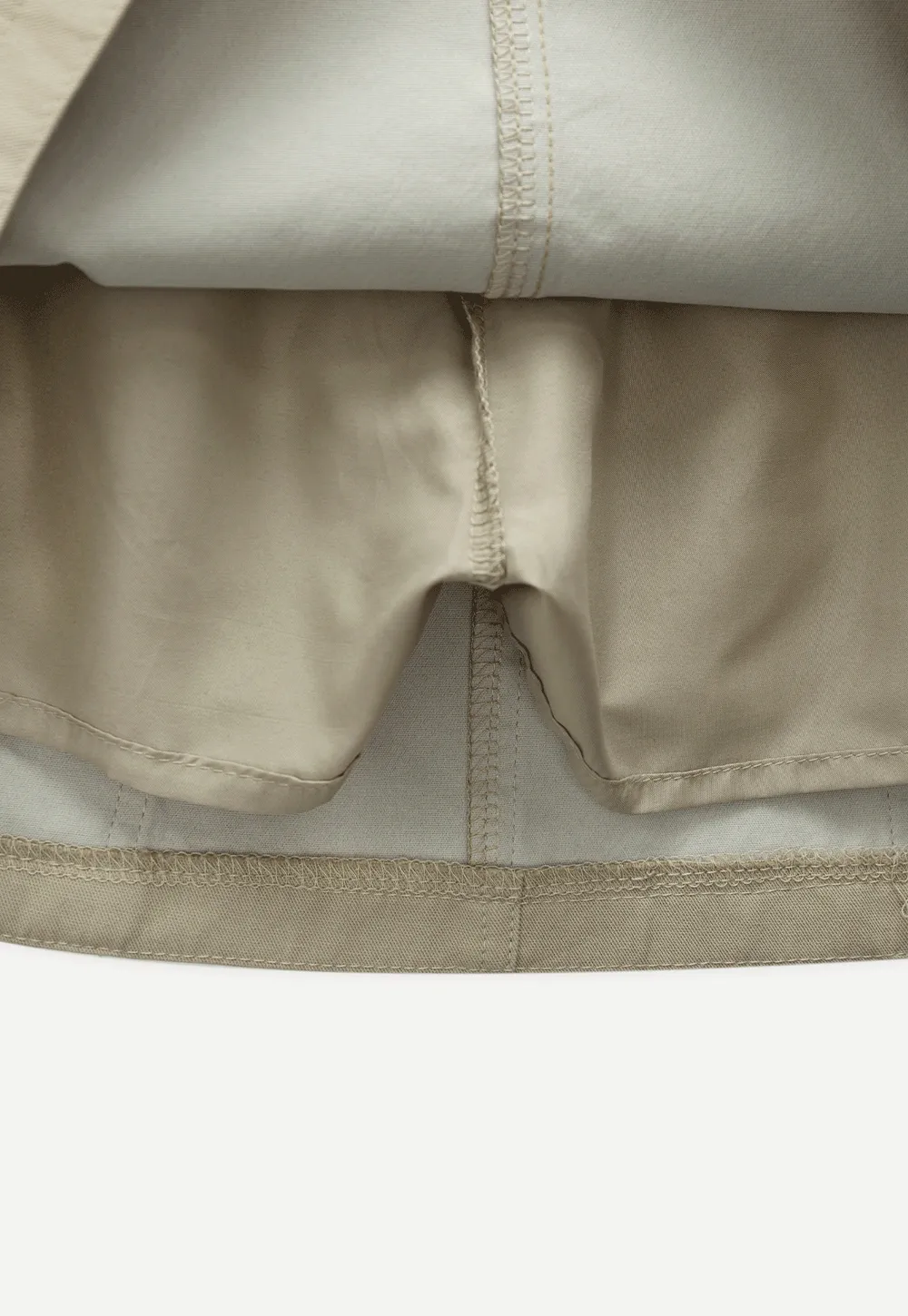 Women's High-Waist A-Line Mini Jean Skirt