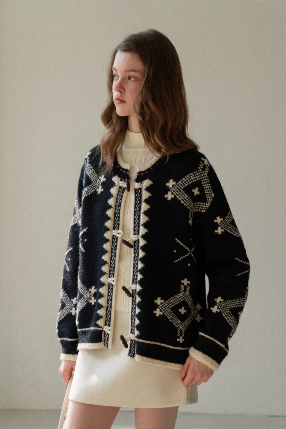 Basic A-Line Wool Skirt